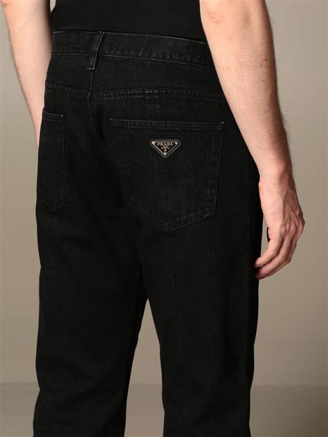 jeans uomo prada|prada black jeans men.